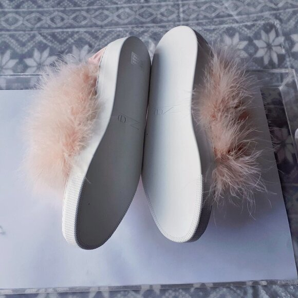 ZCD Montreal pink satin & feather sneakers, EU37 - Picture 11 of 11